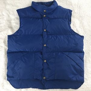 L.L. Bean | Goose Down Vest Blue
